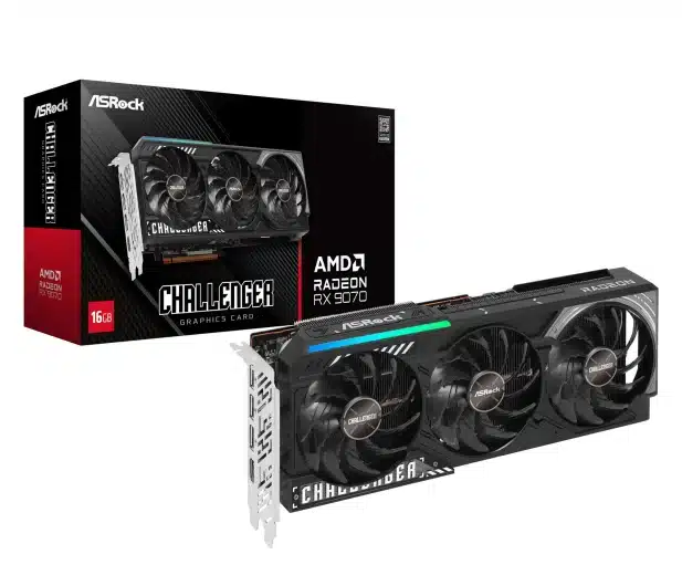 ASRock Radeon RX 9070 16GB Challenger