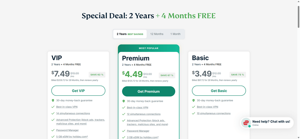 ExpressVPN - cennik