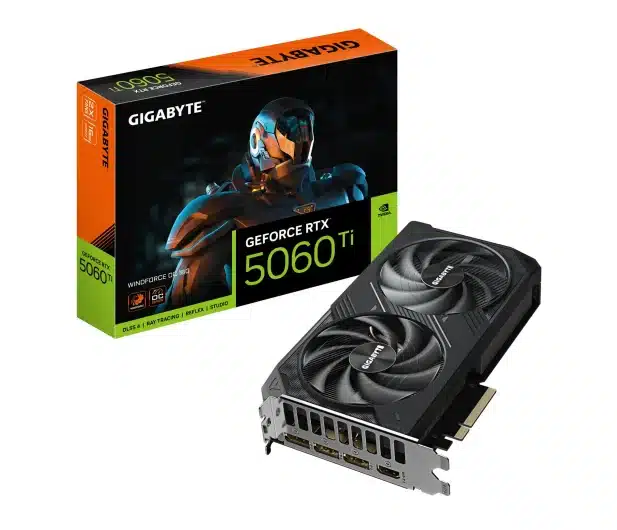 Gigabyte GeForce RTX 5060 Ti 16GB Windforce OC