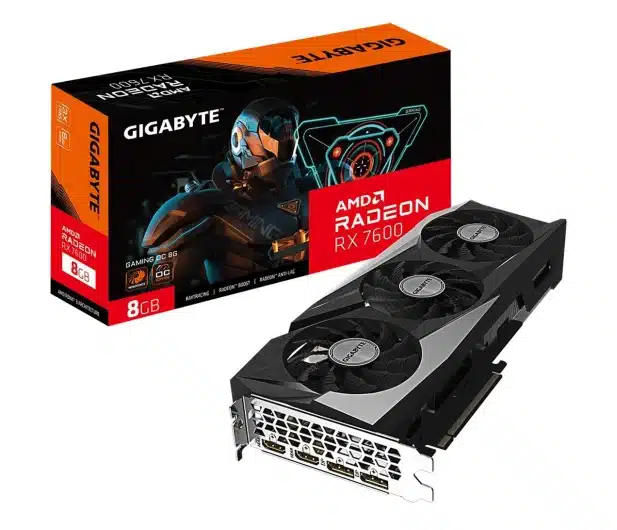 Gigabyte Radeon RX 7600 8GB Gaming OC