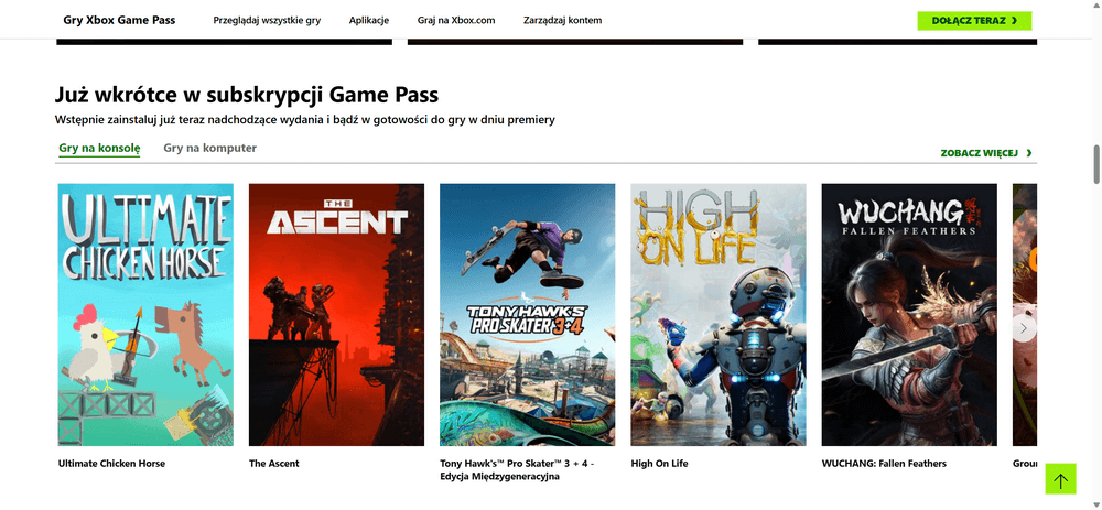 Gry premierowe Xbox Game Pass - lipiec 2025