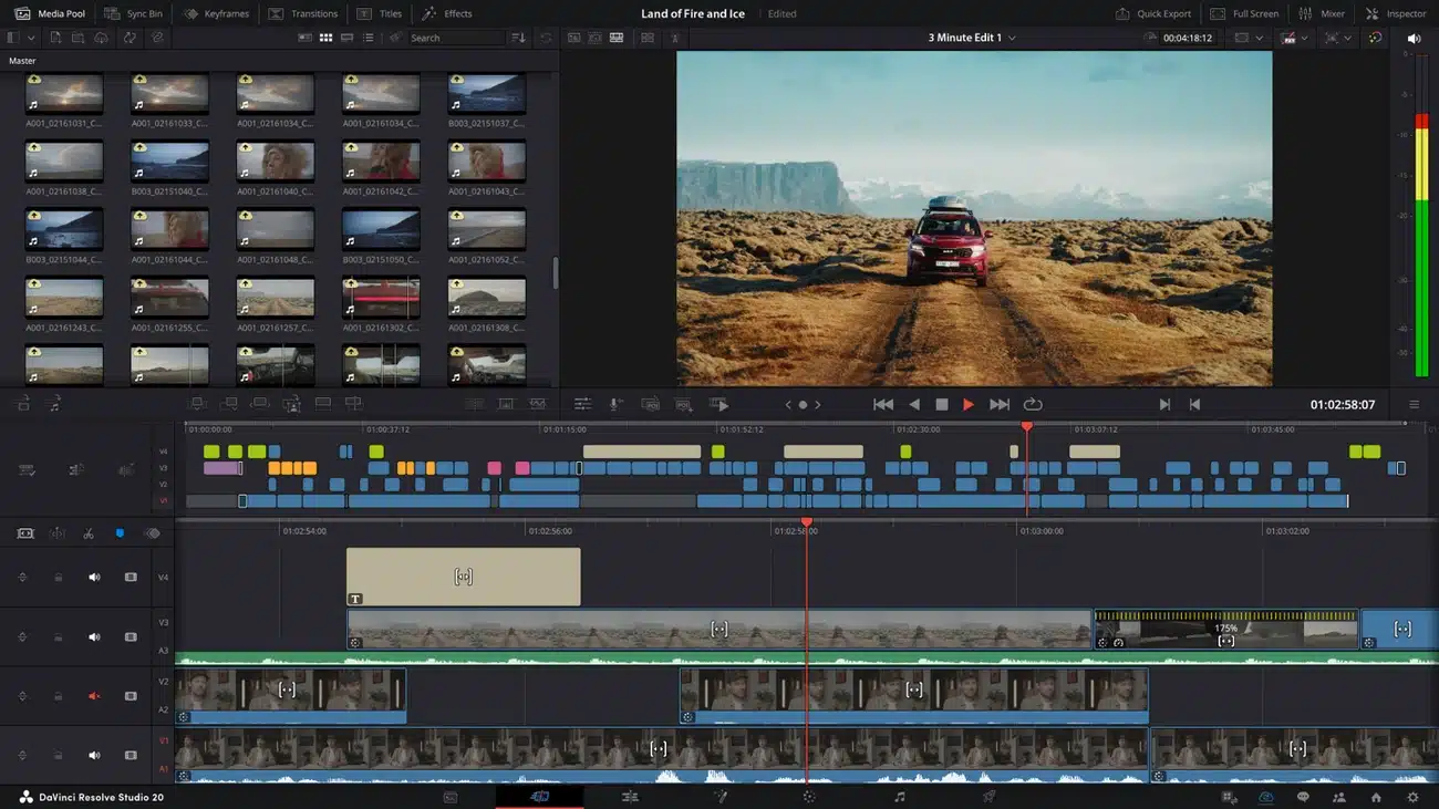 DaVinci Resolve - darmowy program do montowania filmów