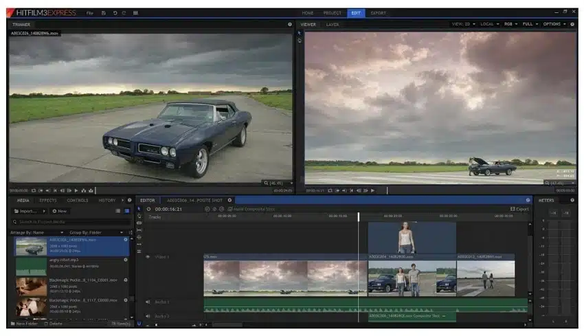 HitFilm Express - darmowy program do montowania filmów