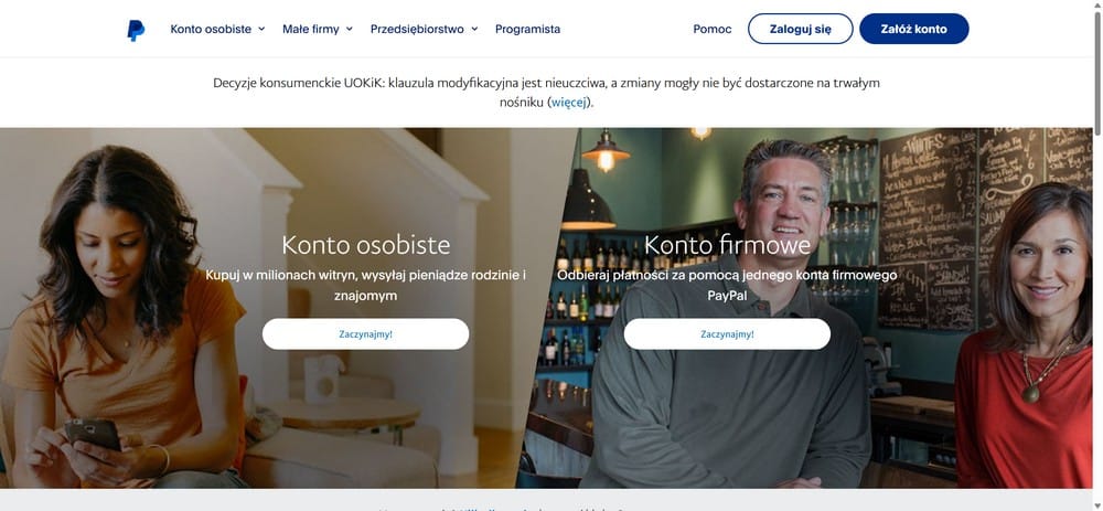 Jak działa PayPal - oficjalna strona