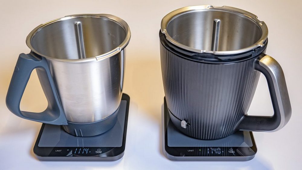 Thermomix 7 vs TM6 - Pojemność 3,3 l vs 6,8 l