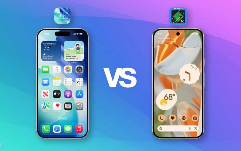 Android 16 czy iOS 26 - porównanie Techoteka.pl