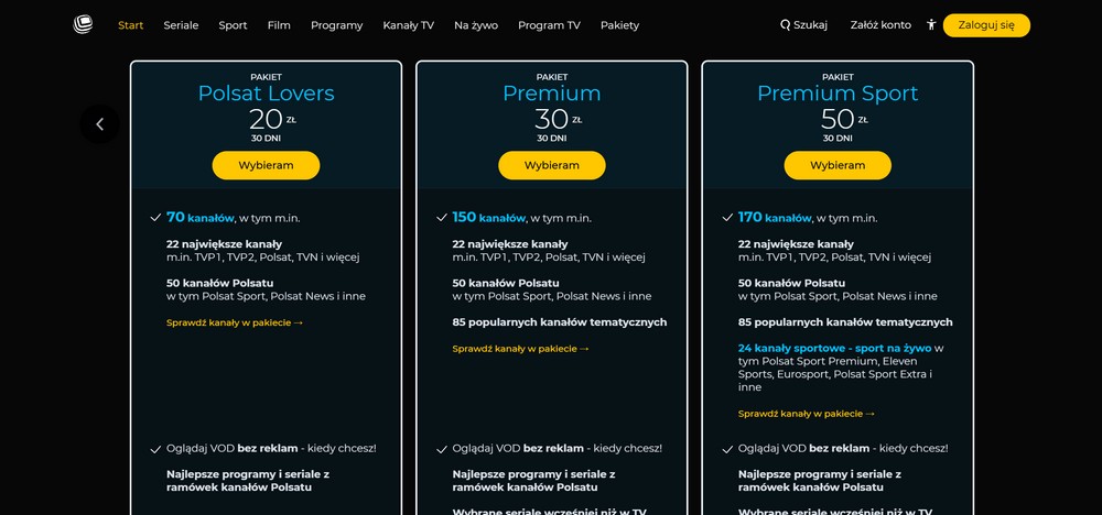 Polsat Box Go – platforma mediów strumieniowych (streaming) z kanałami TV i treściami VOD