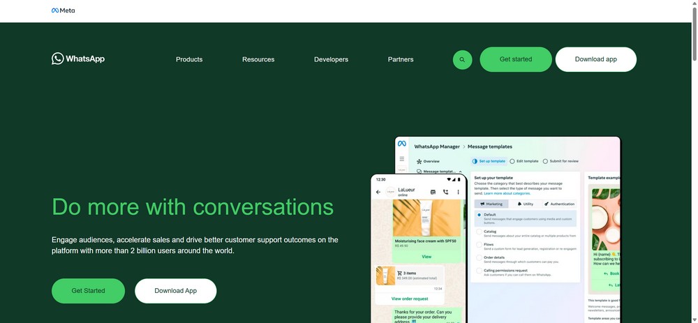 WhatsApp Business – oficjalna strona platformy do komunikacji firmowej