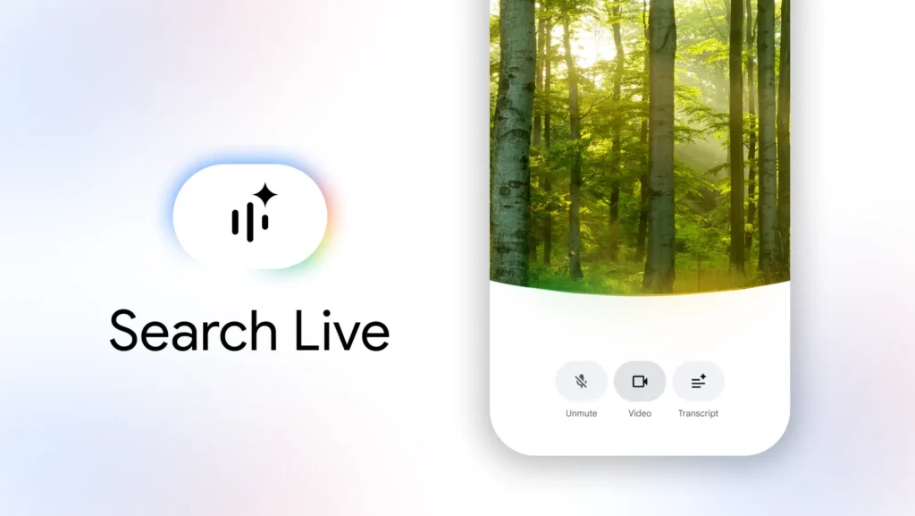 Google uruchamia usługę Search Live na całym świecie – nowa era wyszukiwania AI Google Search Live