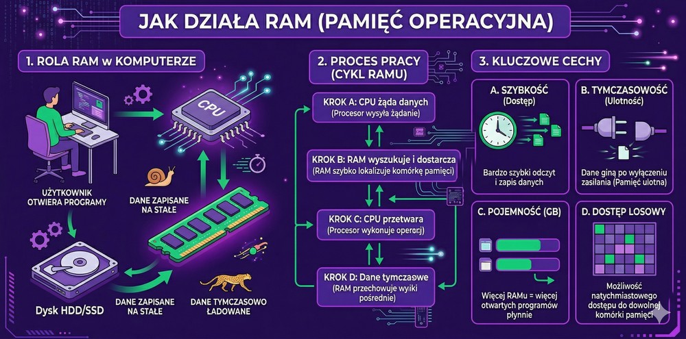 Jak działa RAM