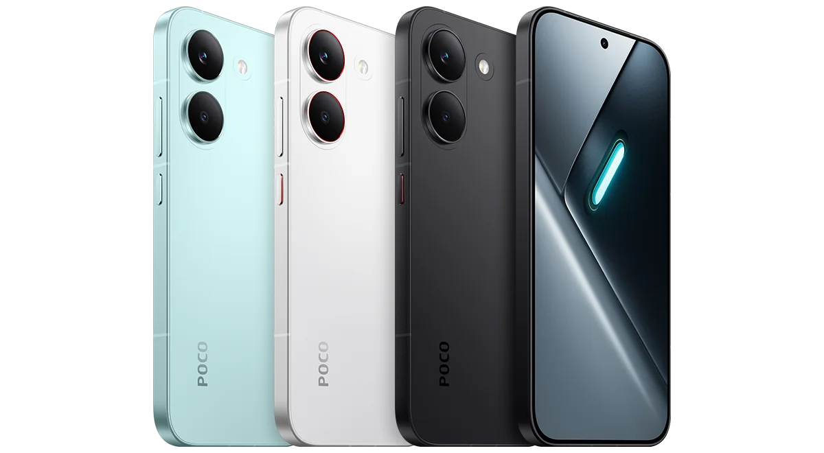 POCO X8 Pro – smartfon w trzech kolorach (miętowy, biały, czarny