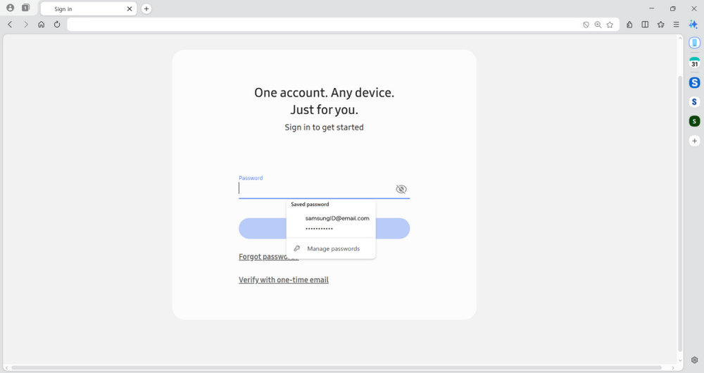 Przeglądarka Samsung – logowanie i integracja z Samsung Pass