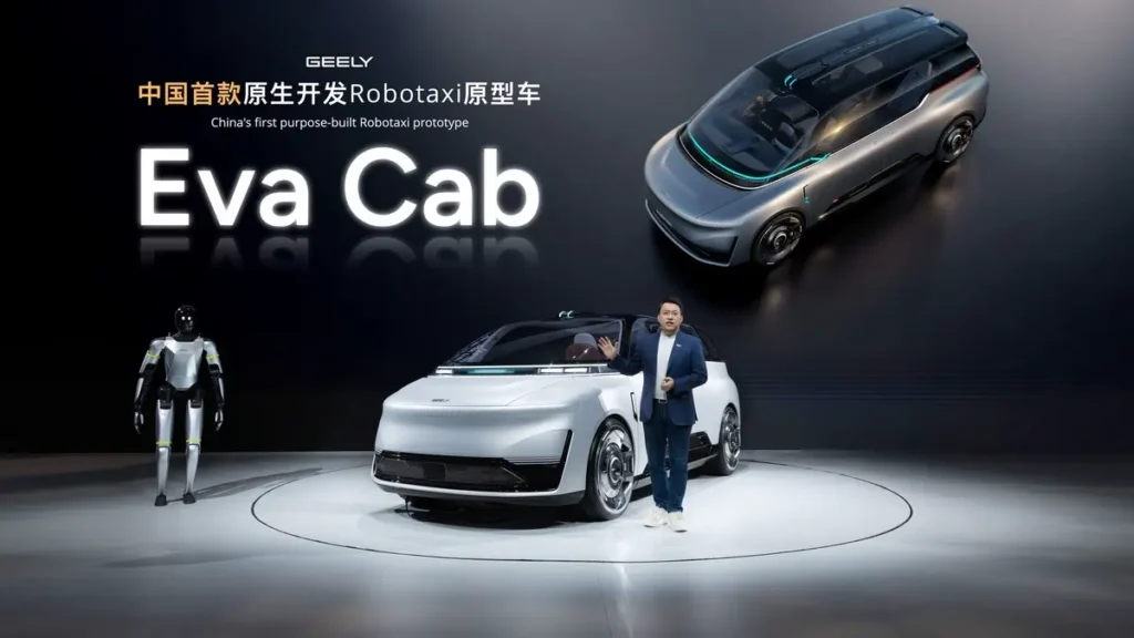 Geely EVA Cab – robotaksówka z Pekin Auto Show 2026