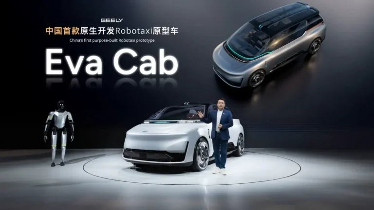 Geely EVA Cab – robotaksówka z Pekin Auto Show 2026