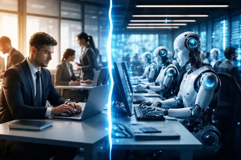 Kto zyskuje, a kto traci na AI w 2026 roku? Pełna analiza rynku Kto zyskuje, a kto traci na AI w 2026 roku