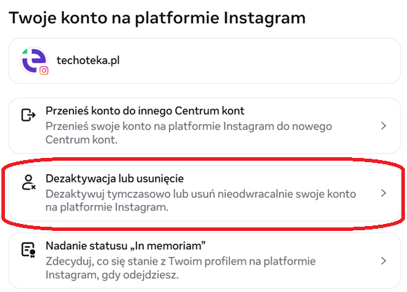Jak usunąć konto na Instagramie na komputerze - instrukcja