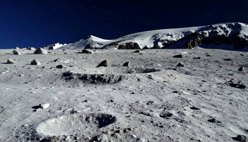 Południowy biegun Księżyca | NASA