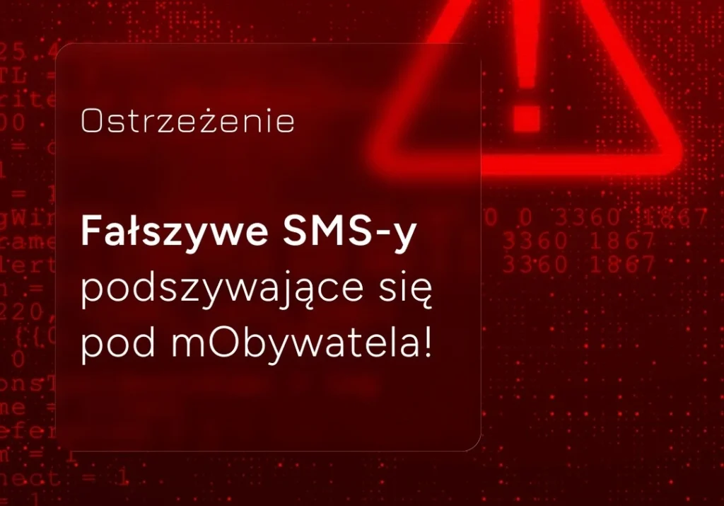 fałszywy SMS od mObywatela
