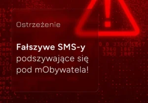 Fałszywy SMS od mObywatela. Oszuści wyłudzają dane karty fałszywy SMS od mObywatela