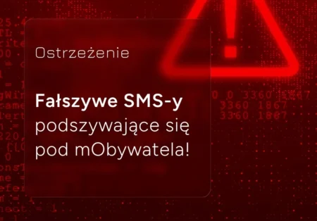 fałszywy SMS od mObywatela