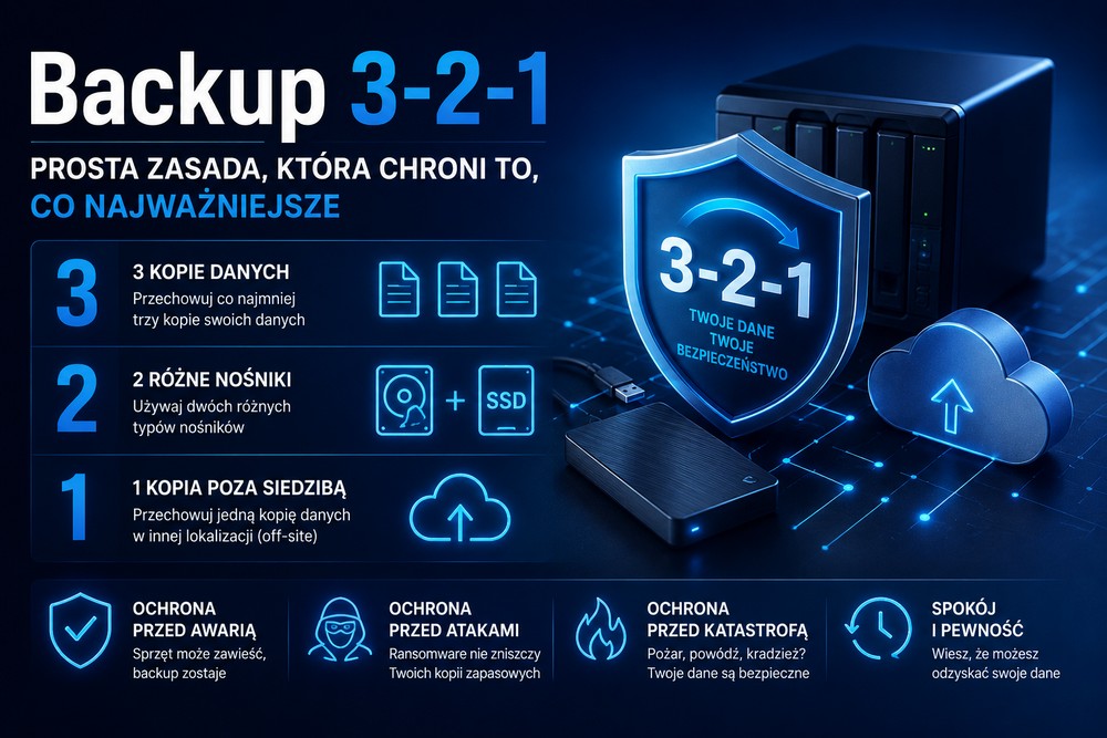 Backup - zasada 3-2-1