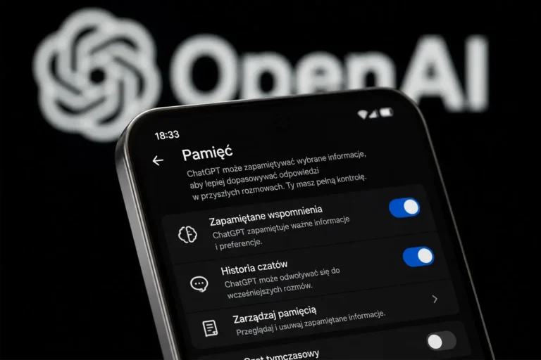 Jak wyłączyć pamięć w ChatGPT? Instrukcja krok po kroku Jak wyłączyć pamięć w ChatGPT - instrukcja