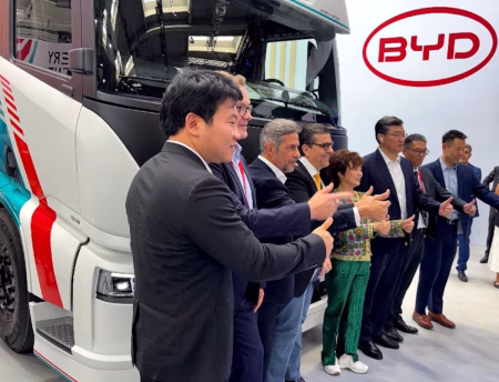 BYD ciężarówki w Europie