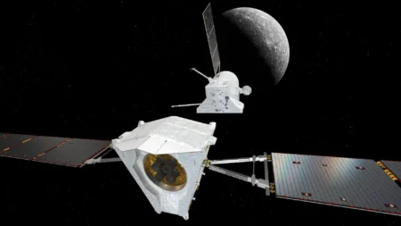 BepiColombo dociera do Merkurego. Po 8 latach zaczyna się finał misji BepiColombo przy Merkurym podczas odłączenia modułu transferowego MTM
