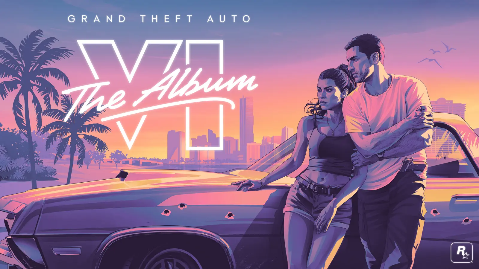 GTA 6 soundtrack – oficjalna grafika Grand Theft Auto VI