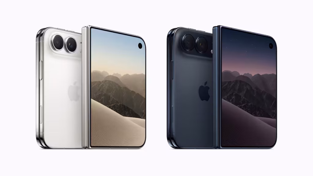 iPhone Duo – kolory gwiezdna biel i nocne niebo