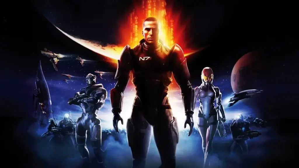 EA zamyka BioWare. Koniec studia, które dało nam Mass Effect i Dragon Age Bohaterowie serii Mass Effect na oficjalnej grafice promocyjnej BioWare