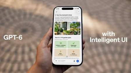 ChatGPT Intelligent UI – interaktywne narzędzie wygenerowane bezpośrednio w odpowiedzi – Źródło: OpenAI.
