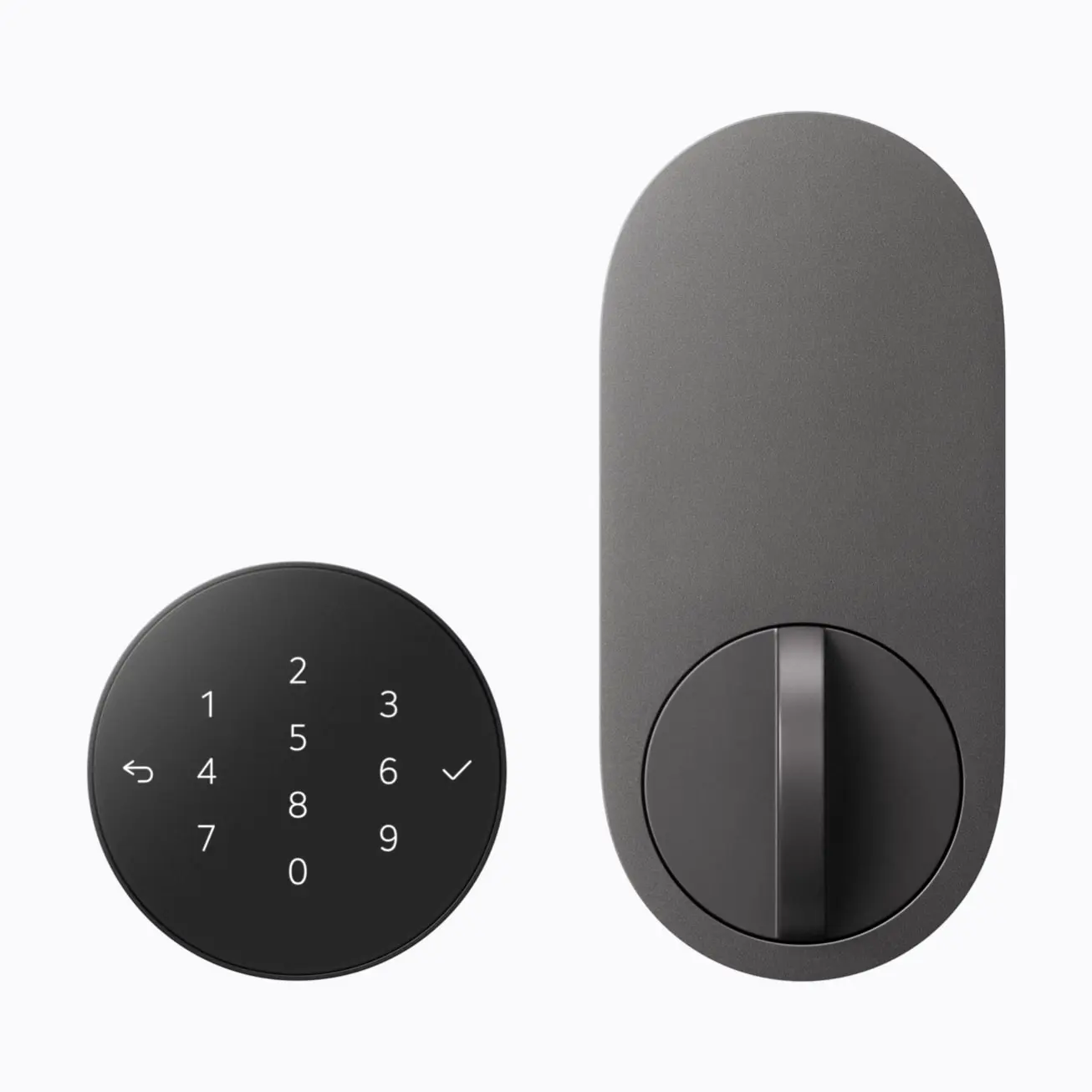 Inteligentny zamek LG Smart Deadbolt Lock z klawiaturą numeryczną z Apple Home CollectionŹródło: Apple