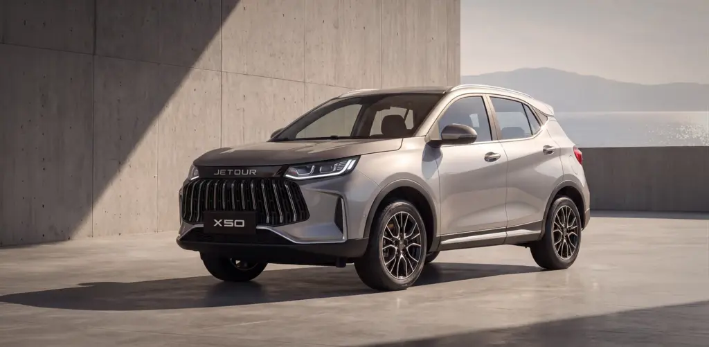 Nowy chiński SUV za 76 900 zł. Jetour X50 kusi ceną, ale baza zaskakuje Jetour X50. Źródło: Jetour.