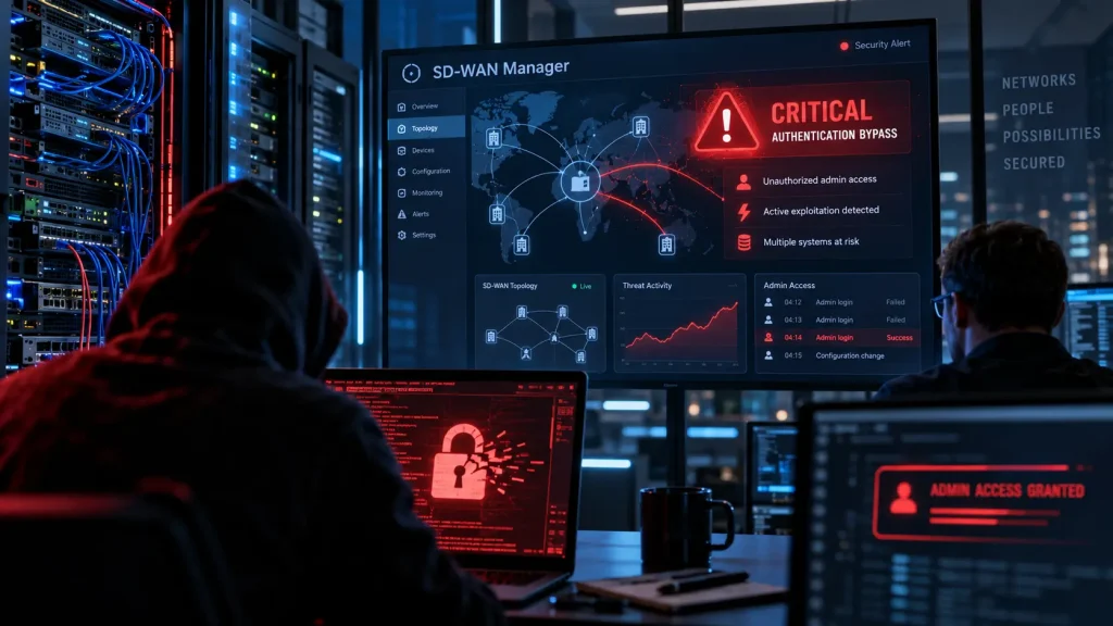 Cisco ostrzega przed krytycznym zero-dayem 9,8/10. Atakujący mogą uzyskać dostęp jako administrator Krytyczna luka Cisco SD-WAN Manager