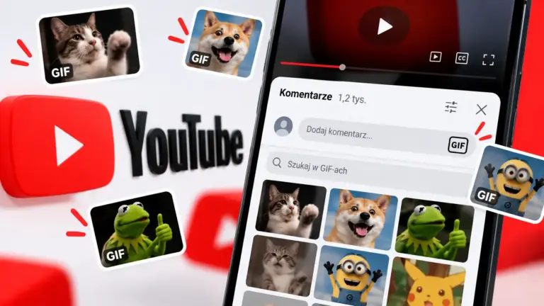 YouTube wprowadza GIF-y do komentarzy. Nowa funkcja nie działa jeszcze u wszystkich YouTube wprowadza GIF-y do komentarzy