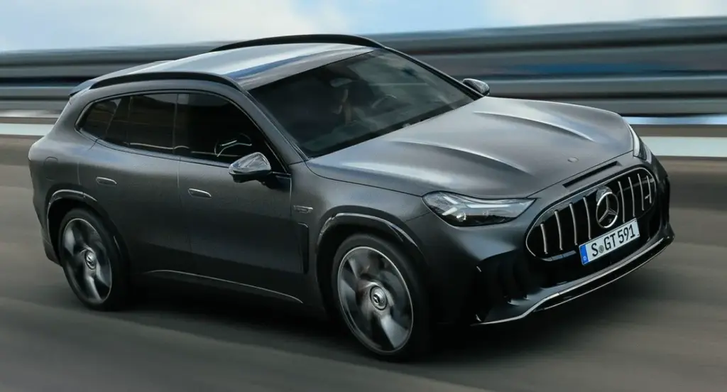 Nowy Mercedes-AMG GT SUV zaprezentowany. Ponad 1100 KM i 700 km zasięgu Nowy Mercedes-AMG GT SUV. Źródło: Mercedes-Benz Media