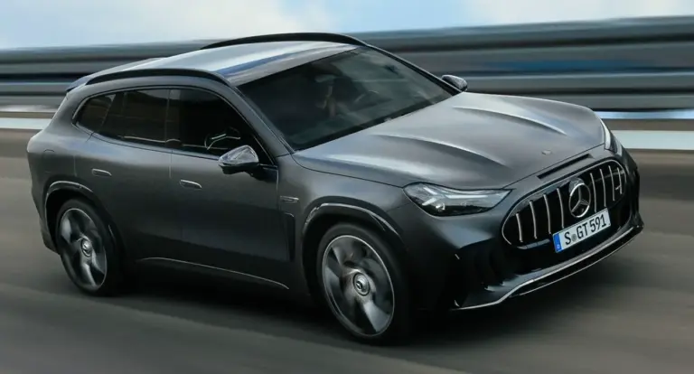 Nowy Mercedes-AMG GT SUV zaprezentowany. Ponad 1100 KM i 700 km zasięgu Nowy Mercedes-AMG GT SUV. Źródło: Mercedes-Benz Media