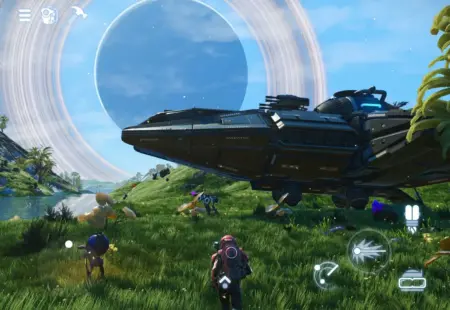 ALT: No Man’s Sky uruchomione na iPadzie. Źródło: Hello Games / No Man’s Sky