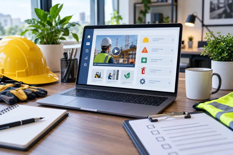 Szkolenie BHP online w 2026 roku. Jak działa e-learning dla pracowników? Szkolenie BHP online